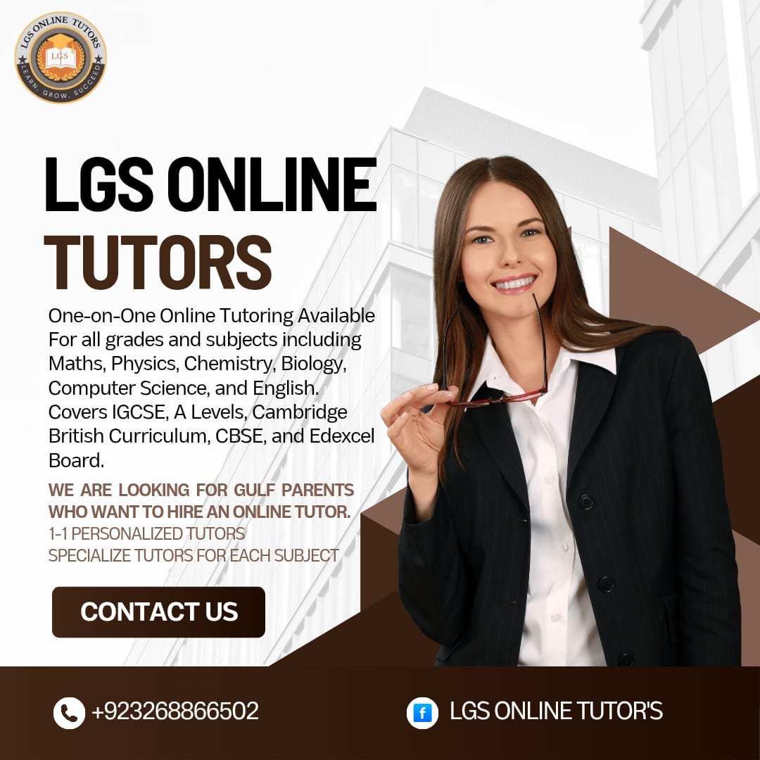 LGS Online Tutors - Professional Teaching Excellence